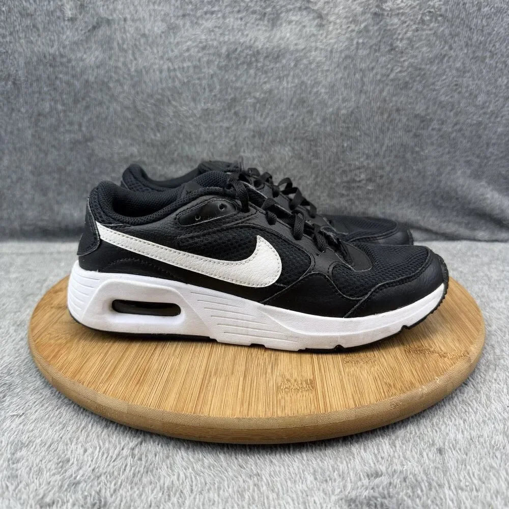 Nike Air Max SC Shoes Boys Size 5.5Y Black White Running Sneakers CZ5358-002